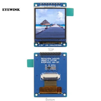 1.54 palcový IPS full view TFT displej LCD farebný displej modul SPI sériový port, HD 240x240