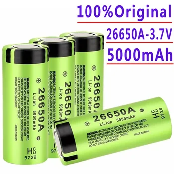 100% original.26650A.20A.de energia bateria de litio recargabie.26650A.3.7 v. 5000mAh.conveniente.Odolné.a.stabie.