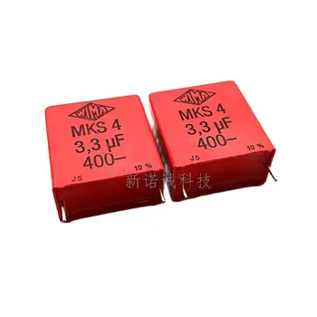 10PCS/WIMA Kondenzátor 400V 335 3.3 UF 400V 3U3 MKS4 Pin Vzdialenosť 27.5 mm 10%