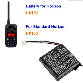 1100mAh obojsmerná Rádiová Batérie FNB-124LI pre Horizont HX150, Pre Štandardné Horizont HX150