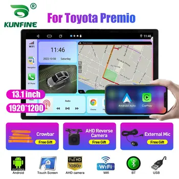 13.1 palcov autorádia Pre Toyota Premio Auto DVD, GPS Navigácie Stereo Carplay 2 Din Strednej Multimediálne Android Auto