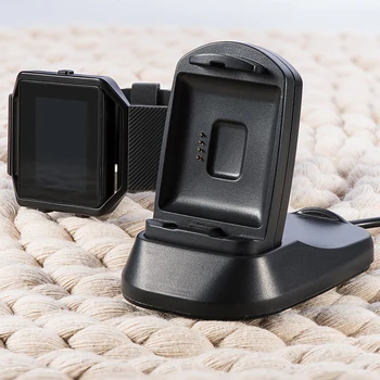 1m Smartwatch Nabíjací Dok Stanica Držiak Kábla Prenosné Smartwatch Nabíjací Kábel Adaptéra Anti-slip Base pre Fitbit Blaze