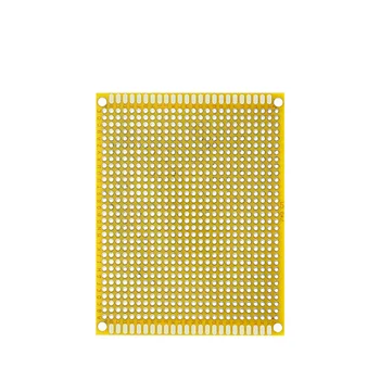 1PCS PCB Dosky Žltá obojstranná Doska 7*9 CM PCB DIY Univerzálna Doska