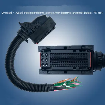 1set 76 Pin/Spôsob Dosky Počítača ECU Konektor Konektor, Kábel Zapojenie Vedenia 612650080075