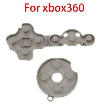 1Set Pre Microsoft Xbox 360 wireless Controller Nahradenie Vodivej Gumy Kontakt Silikónový Pásik Tlačidlo D-Pad opravy Dielov