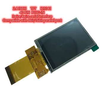 2.4/2.8/3.5 palcový TFT LCD 40PIN Zásuvky Odporové, Kapacitné Dotykový Displej ILI9488 ILI9341 R61529 Radič 0,5 MM rozteč