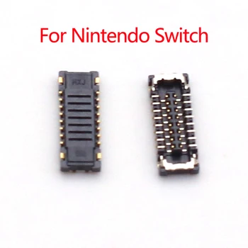 2 ks Pre NS Nintendo Prepínač Pamäte Micro SD/TF Karty, Čítačky FPC Konektor Kontakt Na základnej Doske 16Pin 0,4 MM Rozstup Nové Opravy