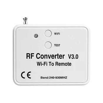 2 Ks Univerzálny Bezdrôtový Wifi Na RF Converter, Telefón Namiesto Diaľkové Ovládanie 240-930Mhz Pre Smart Home
