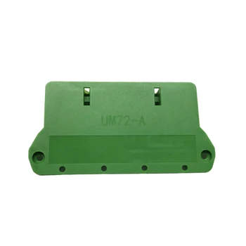 2 ks z UM72-bočné prvok, UM72 protiprachový kryt pcb plastové nástroj prípade krytu elektroniky prípade plochý kryt H=22.5 mm