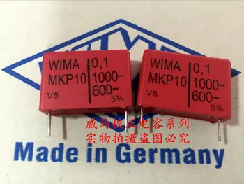 2020 hot predaj 10pcs/20pcs Nemecko WIMA MKP10 1000V 0.1 UF 1000V 104 100N P: 22.5 mm Audio kondenzátor doprava zadarmo