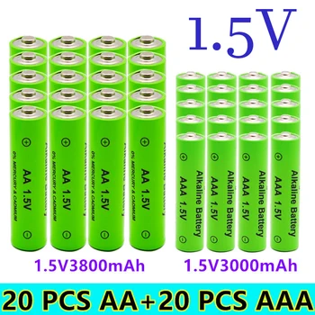 2022neue 1,5 V AA3800mAh+1,5VAAA3000mahwiederaufladbare Alkalické batterie taschenlampe spielzeug uhr MP3 prehrávač batterie ersetzen