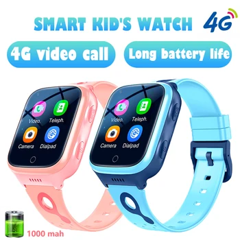 2023 detský Smartwtwatch 4G videohovor Sim Karty Foto Miesto Nepremokavé 1000mah Dlhá výdrž Batérie, Študent Deti Smart Hodinky
