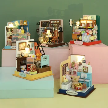 2023 Miniatúrne Veci Mini Bábika Diy Súprava Hračiek Model Budovy Nábytok domček pre bábiky, Príslušenstvo pre Deti Narodeninám