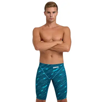 2023 Plávať Jammer 3D Tlač Plávanie Šortky Výkon Plavky Sunga, Surfovanie Masculinas Praia Plavky Muž Krátke Pláži Šachty