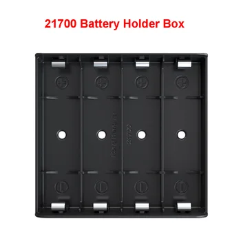21700 Batérie Držiak Úložný Box Prípade 1 2 3 4 Slot 21700 Power Bank Prípadoch Batérie Kontajner s Shrapnel