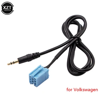 3,5 mm Jack Pripojenie autorádia AUX Audio Vstup Kábel, Adaptér Pre VW Golf, Passat B5, Bora, Polo Blaupunkt CD prehrávač Pre Iphone