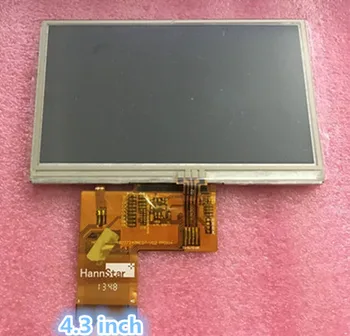 4.3 palcový TFT LCD Displej s Dotykovým Panelom, HSD043I9W1-A01 WQVGA 480(RGB)*272