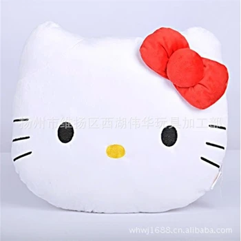 40 cm Sanrio Hello Kitty Oblečenie pre Bábiku Cartoon Teplé Ruky Plyšový Vankúš Vankúše Plnené Plushie Hračka