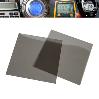 5 ks 10x10cm 3d Lineárne Polarizačné Film Polarizer filter Sledovať Multimeter Kalkulačka LCD Displej Opraviť fyzické Optické test