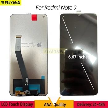 5 ks AAA Kvalitný LCD Displej Pre Xiao Redmi Poznámka 9 9S Dotykový LCD Displej Digitalizátorom. Poznámka 9 PRO Montáž