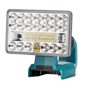 5 palcový LED Baterka Prenosné Lampy Baterky Pozornosti Svetlo pre Makita / Milwaukee / DeWalt / Bosch 14.4/18V Lithium Batéria