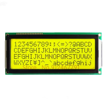 5V Väčšie LCD 2004 20X4 Najväčší Znak Žltá Modrá Obrazovka 204 WH2004L-YYH-CT 2004L Displeja Modul 146*62.5 MM HD44780 AC204B