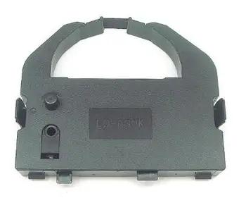 5x farebná páska kazeta pre Epson LQ-680K BOSHI BRC-330 BS330KF Čierna