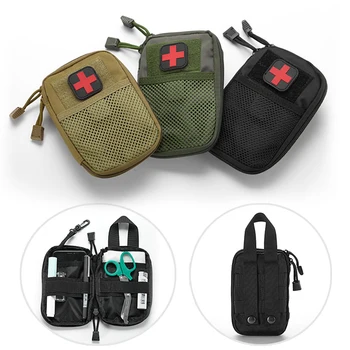 900D Taktické Núdzové Kit Prenosné Molle Vojenské lekárnička Prázdna Lekárska Taška Nepremokavé Bug Out Bag Pre Cestovanie, Turistika