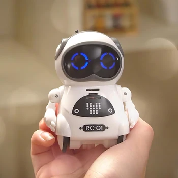 939A Vrecku Robot Hovorí Interaktívnom Dialógu Rozpoznávanie Hlasu Nahrávať Spev, Tanec Rozprávať Príbeh Mini Robot Hračka