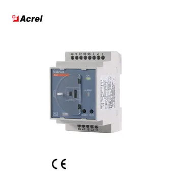 Acrel ASJ10-LD1C zemný Over/Under Voltage Protection Relé Zvyškový Prúd Relé