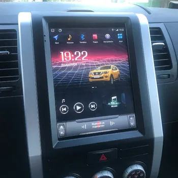 Android 10 Vertikálne Tesla Na Nissan X-trail T31 MX6 2007 - 2014 IPS Displej Auto Multimediálny Prehrávač, GPS Navigáciu, Rádio Stereo
