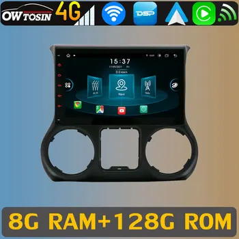 Android 11 8Core 8G+128G Auto základnú Jednotku Auto Stereo Prehrávač Pre Jeep Wrangler 3 JK 2011-2014 CarPlay Video, GPS, Rádio Obrazovka, Audio