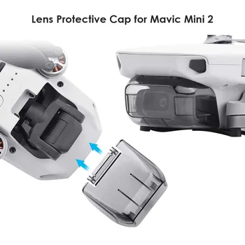 Anti-Scratch Drone kryt Objektívu Ľahký Pack Prenosné Sky Dodávky pre DJI Mavic Mini/Mini 2 Gimbal Fotoaparát Pokrytie Prípad