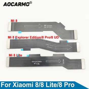 Aocarmo Pre Xiao Mi 8 Lite Mi Explorer 8 Pro Edition Hlavnej Doske Konektor Základnej Dosky Pripojenia Flex Kábel, Náhradný Diel