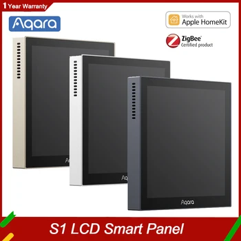Aqara S1 Zigbee 3.0 Smart Scény nástenný Spínač Teploty LCD Lampa Center, Ovládací Panel Pracovať pre Homekit, Aqara Domov APP