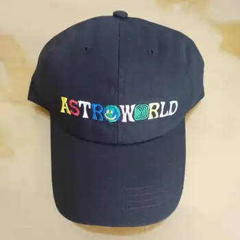ASTROWORLD výšivky klobúk Jack Kaktus tour klobúk hip hop Unisex šiltovky