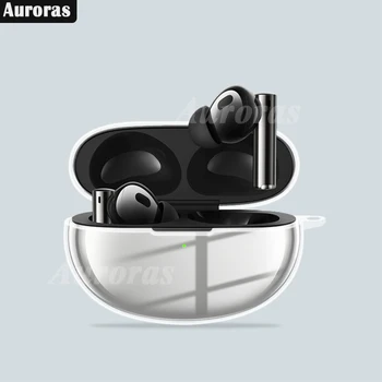 Auroras Na Realme Puky Vzduchu 5 Pro Slúchadlá Ochranné Puzdro Jasné, Silikónové Umývateľný Shell Pre Realme Puky Air3 Kryt Rukáv