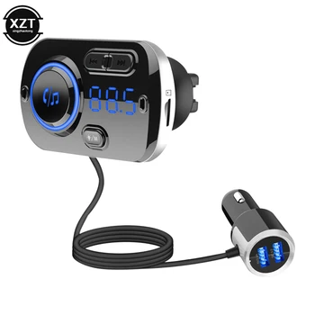 Auto FM USB QC3.0 Rýchle Nabitie Auto Súpravy Bezdrôtové Handsfree Bluetooth 5.0 LCD MP3 Prehrávač Auto Dodávky Auto Príslušenstvo