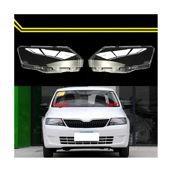 Auto Predné Sklo Svetlometu Vedúci Svetlo Transparentné Tienidlo Lampy Shell Auto Kryt Objektívu Styling pre Rýchle 2013-2016