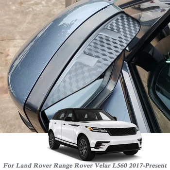 Auto Spätné Zrkadlo Dažďový Obočie Štít Snehu Stráže Slnečná Strane Clonu Tieni Chránič Pre Land Rover Zazvonil Rover Velar L560 2017-2023