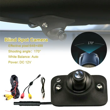 Automatická parkovacia Kamera Svetla Uhol 170° Citlivé LED pre Nočné Videnie vhodné Na Auto, Predné, Zadné, Bočné 12V