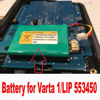 Batérie Varta 1/LIP 553450 Diaľkové Novú Li-po Polymér Nabíjateľný Akumulátor Pack Nahradenie 3,7 V