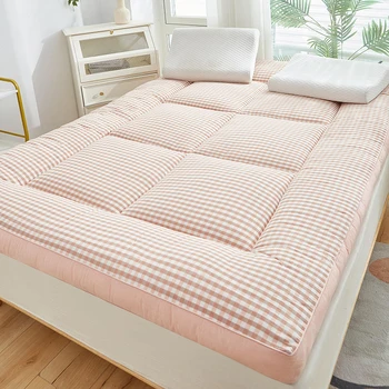 Bean matrac mäkké podložky pre domácnosť manželská posteľ na spanie pad pribrala pad sklopiť matrac študentské koľaje spacie podložky