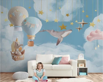 beibehang Prispôsobiť stenu papiere domova nové ručne maľované gauč TV moderné módne dekorácie deti, pozadie, wallpaper