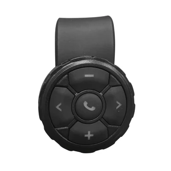 Bezdrôtové Auto Volantu Ovládacie Tlačidlo Bluetooth Remote Control pre Android, iPhone, Multimediálneho Prehrávača na Bicykel Motocykel