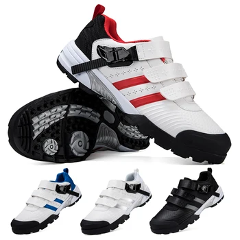 Bežné golfové topánky, Módne non-slip golfové topánky Vonkajšie športové priedušná obuv Vysokej kvality ležérne topánky
