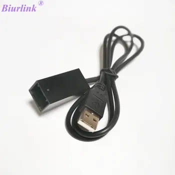 Biurlink Car Audio Kábel USB Zariadenia USB Adaptér pre Honda CRV Dohodou Pre Mitsubishi Žena Zásuvky