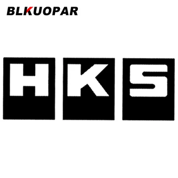 BLKUOPAR pre HKS Auto Samolepky chranenim Obtlačky Jednoduché Kreatívne vysekávané Surf Motocykel Dekor Auto Styling
