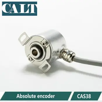 CALT CAS38H12E06SGB single-turn 12 bitov SSI výstup 6 mm Semi-dutý hriadeľ absolute encoder