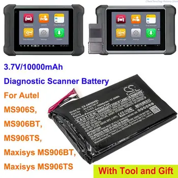 Cameron Čínsko 10000mAh Diagnostický Scanner Batérie pre Autel Maxisys MS906BT, Maxisys MS906TS, MS906S, MS906BT, MS906TS